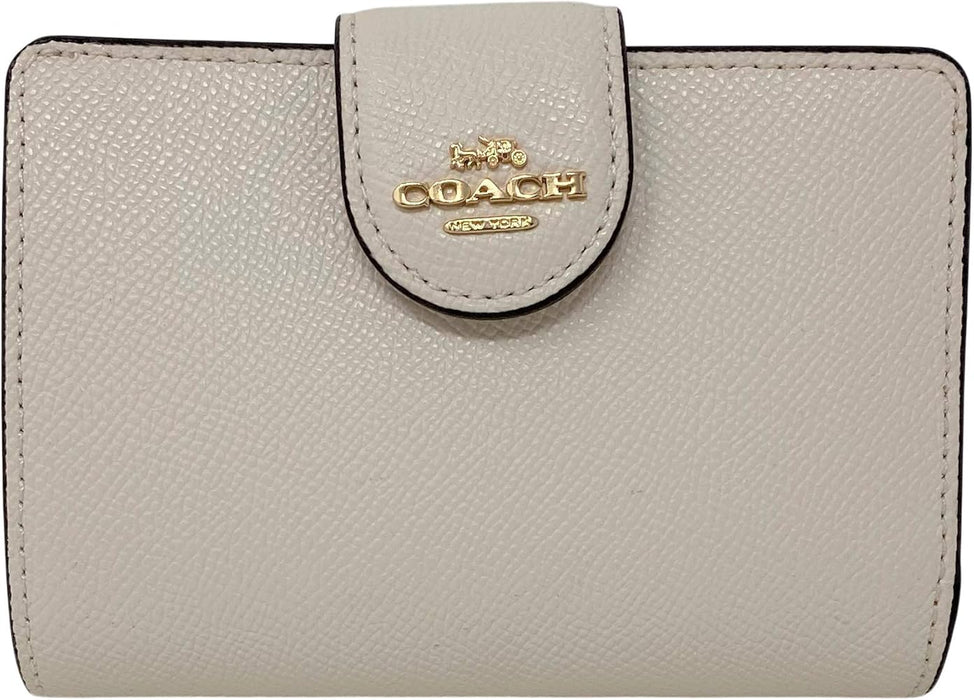 COACH Medium Leather Corner Zip Wallet Style 6390