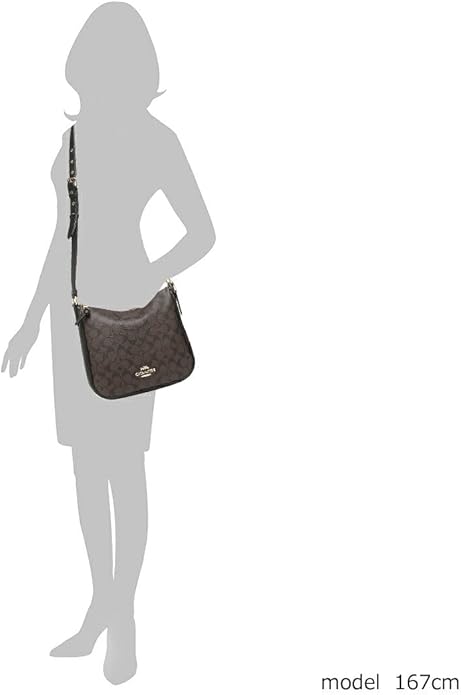 Coach Ellie File Bag In Signature Canvas