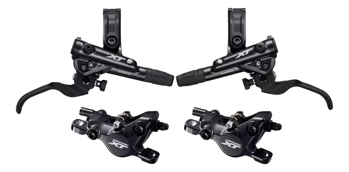 Shimano XT M8120 Front And Rear Disc Brake Set