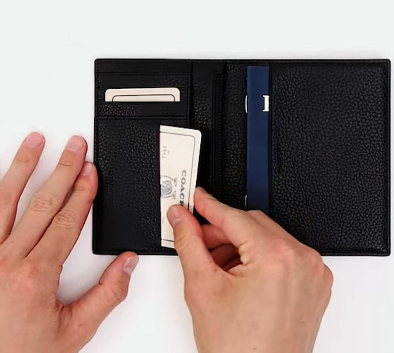 Coach Passport Card Case