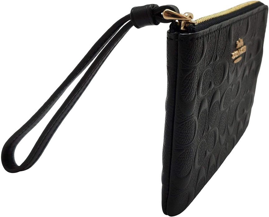 COACH WALLET IN SIGNATURE DEBOSSED PATENT LEATHER