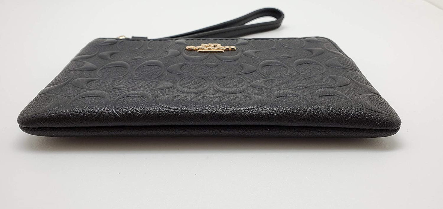 COACH WALLET IN SIGNATURE DEBOSSED PATENT LEATHER