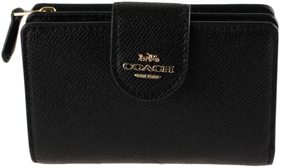 COACH Medium Leather Corner Zip Wallet Style 6390