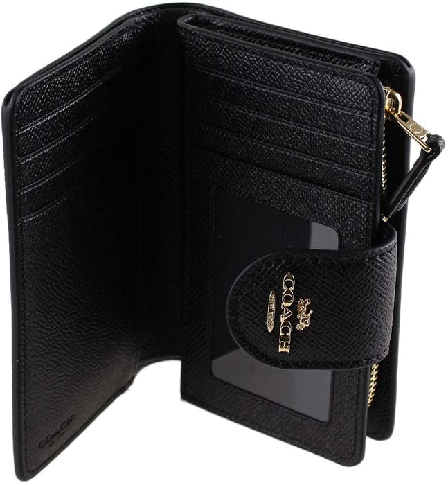 COACH Medium Leather Corner Zip Wallet Style 6390