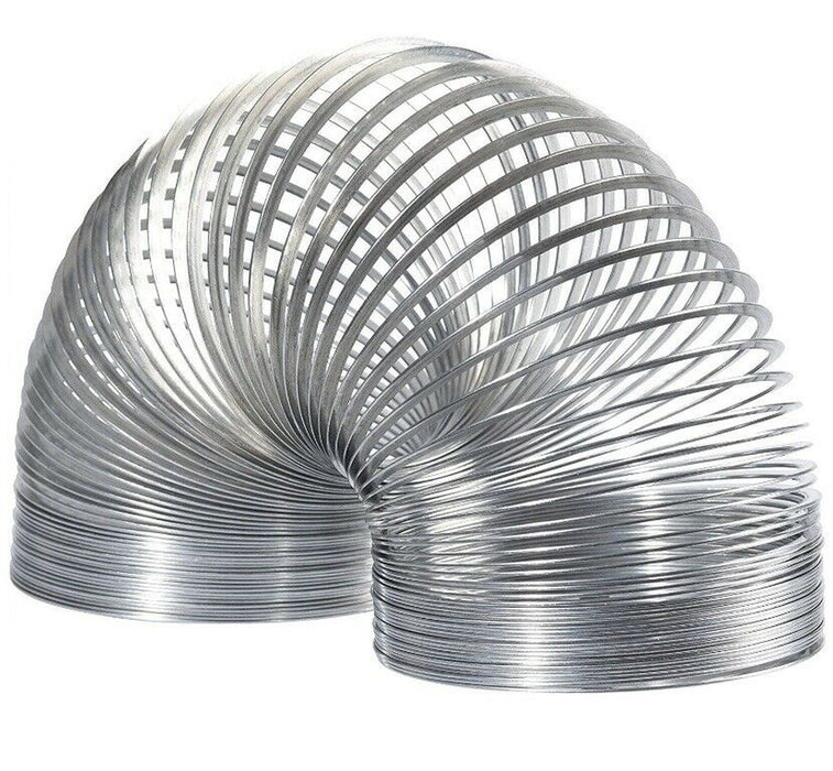 Metal Original Giant Slinky in Box, Silver