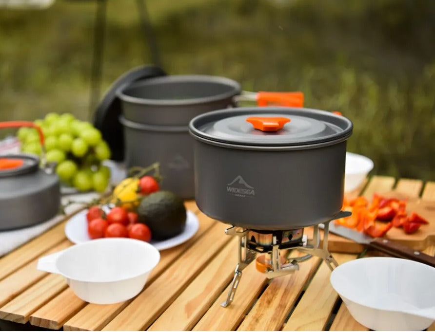 Widesea Camping Tableware Set Pots