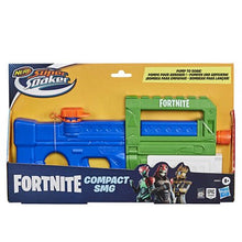 Load image into Gallery viewer, Hasbro Nerf Super Soaker Fortnite Compact SMG Water Blaster, Pump-Action Water-Drenching Fun
