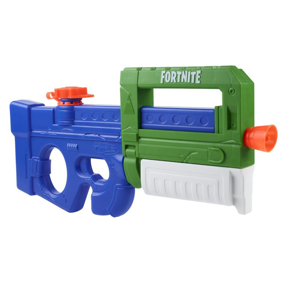 Hasbro Nerf Super Soaker Fortnite Compact SMG Water Blaster, Pump-Action Water-Drenching Fun