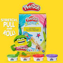 Load image into Gallery viewer, Play-Doh Elastix Compound 4-Pack of Bright Colours
