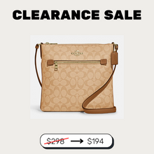 Load image into Gallery viewer, COACH Women&#39;s Rowan File Bag In Signature Canvas
